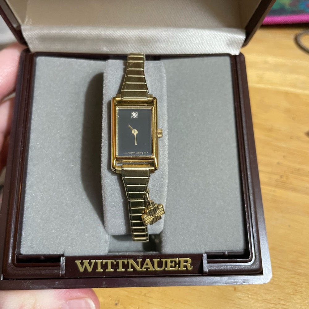 Vintage Wittnauer Women’s Gold Tone Watch NWOT